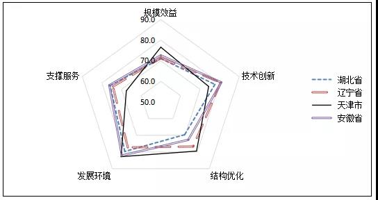 图11 2019年排名前四中间省份雷达图.jpg