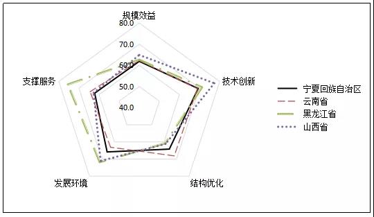 图13 2019年排名前四潜力省份雷达图.jpg
